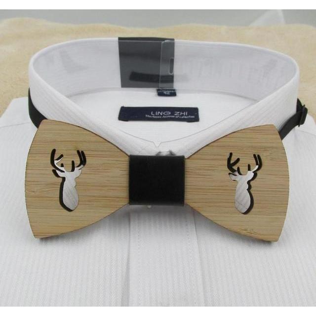 Party Collection #4 Wooden Bow Ties - 4 Styles