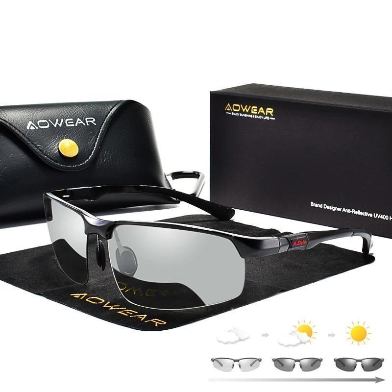 Photochromic Polarized Sunglasses Collection - 3 Colors