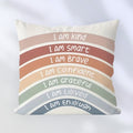 Positive Affirmations Decorative Pillow Cover