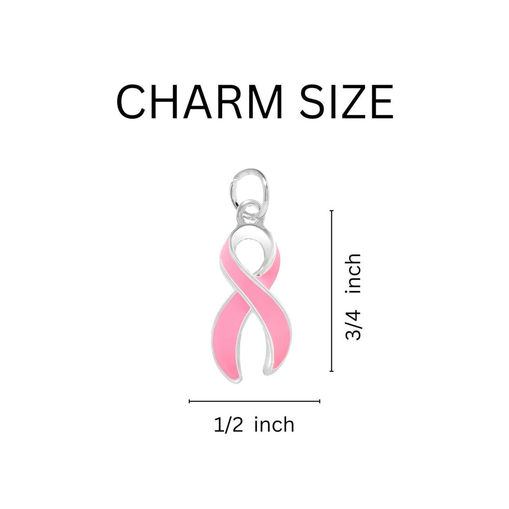 Pink Ribbon Where There Is Love Awareness Bracelets