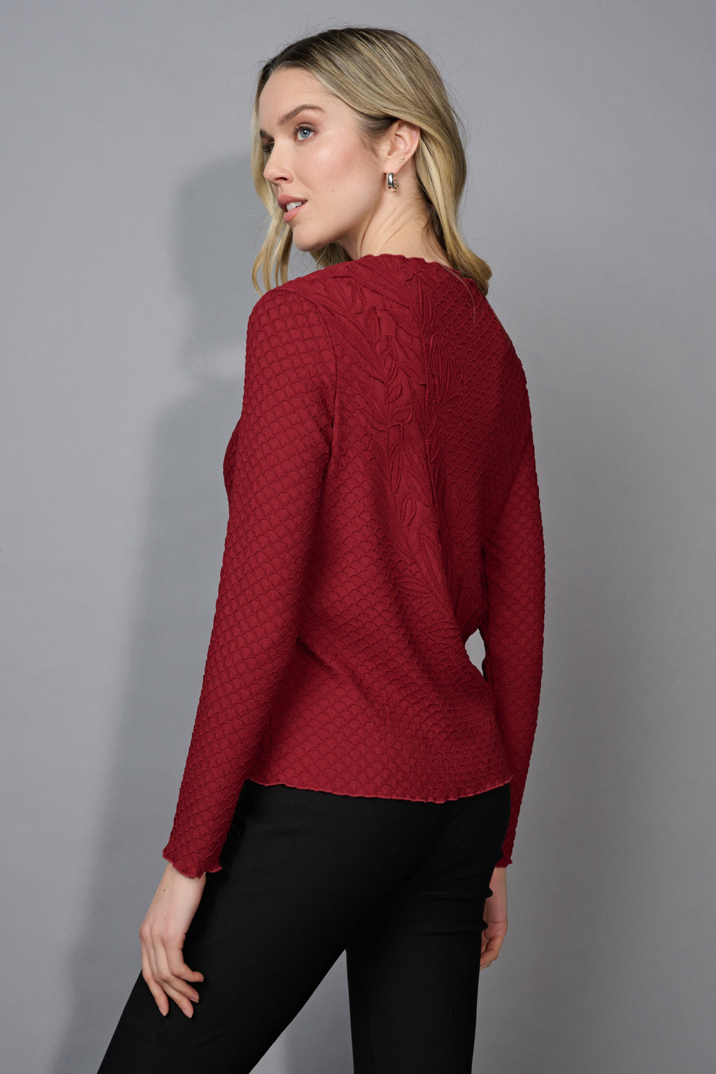 Picadilly Pleated Leaf Top