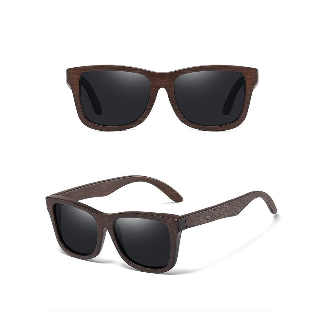 Polarized Natural Bamboo Sunglasses Collection - 6 Colors