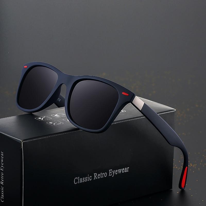Polarized Square Frame Sunglasses Collection - 6 Colors