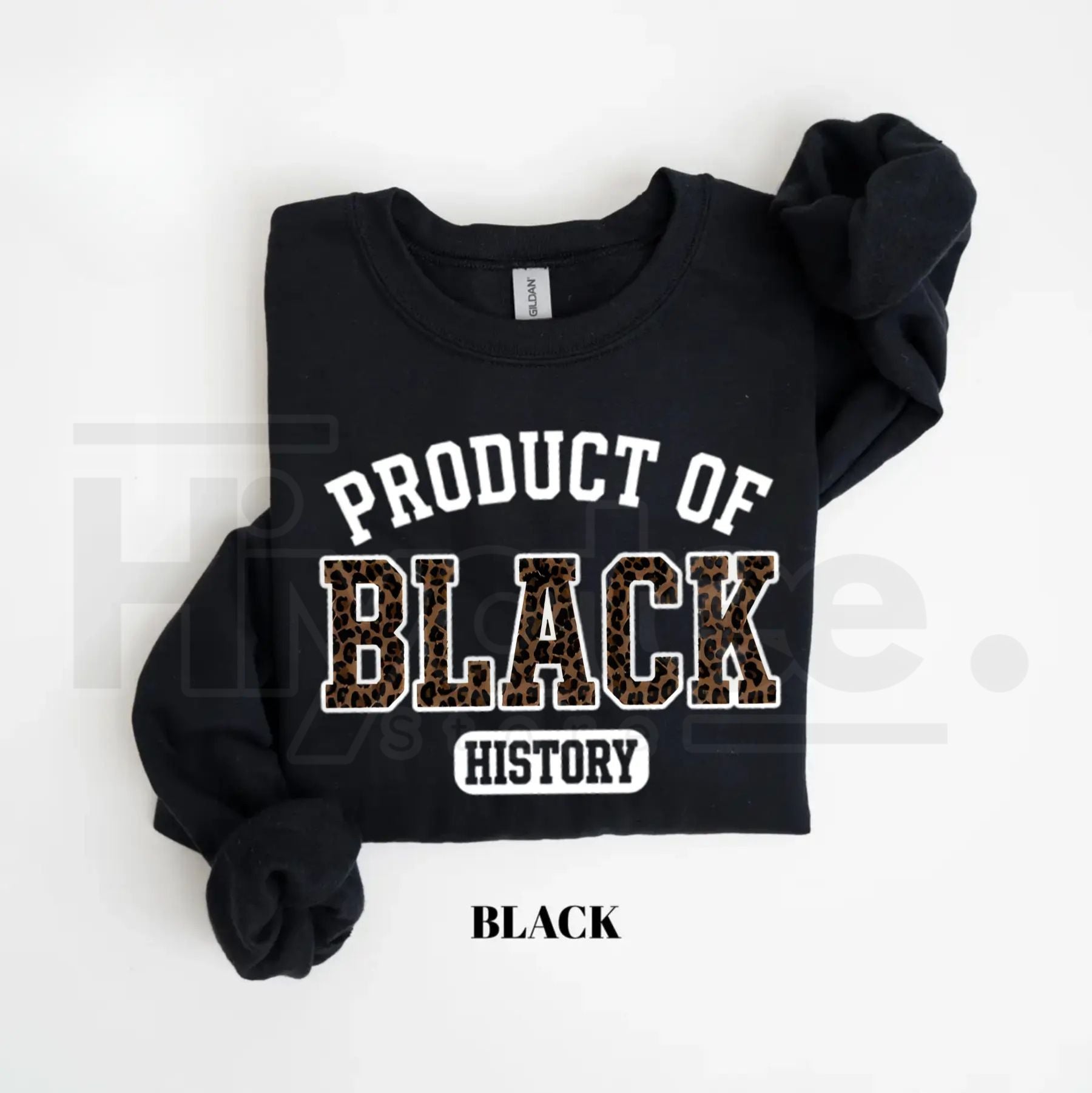 Product of Black History Sweatshirt: Black History Month 2026 Pride Crewneck