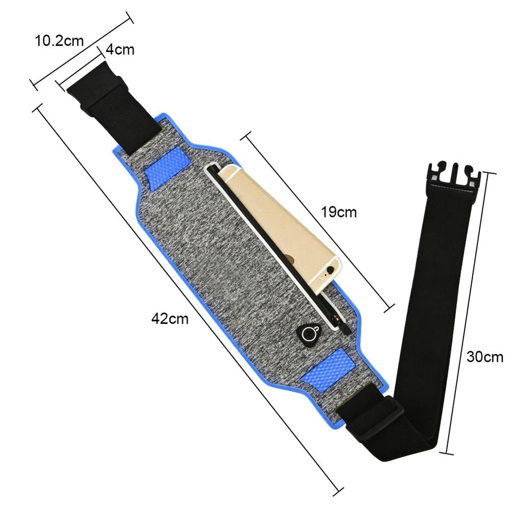 Professional Running Waist Pack With Hidden Pouch