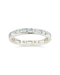 Sterling Silver Ethel CZ Band Ring