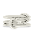 Sterling Silver Jasmin Link Stacking Ring