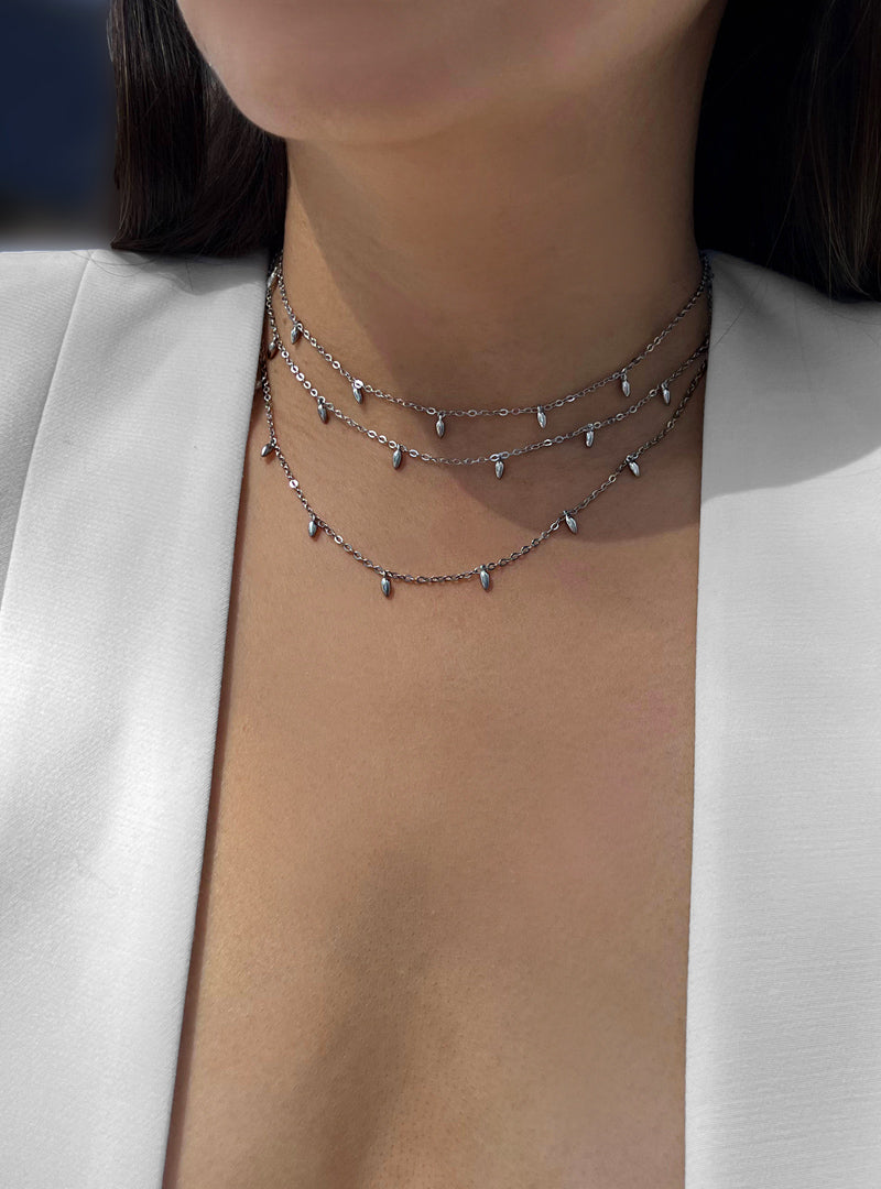 RICE Bead Chain Necklace