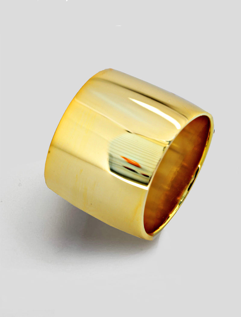 RICH Thick Statement Cigar Band Ring