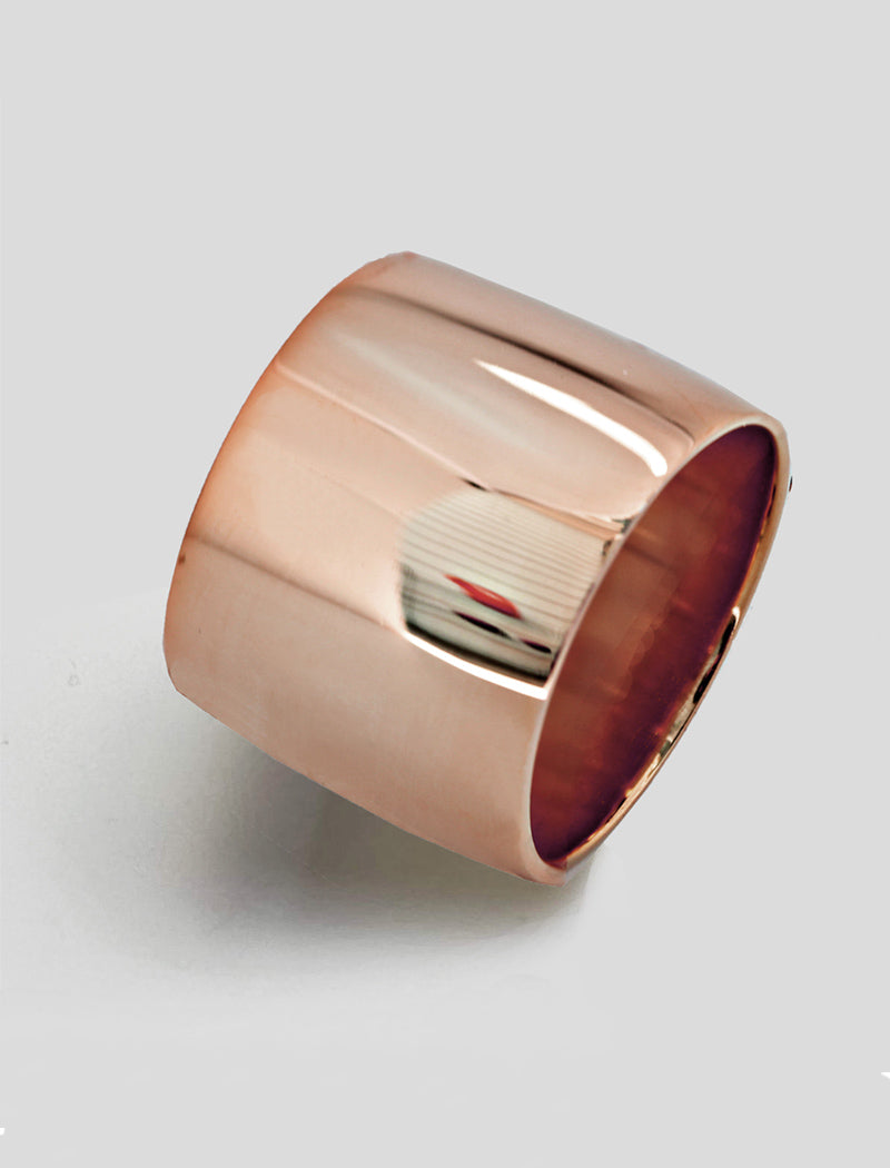 RICH Thick Statement Cigar Band Ring