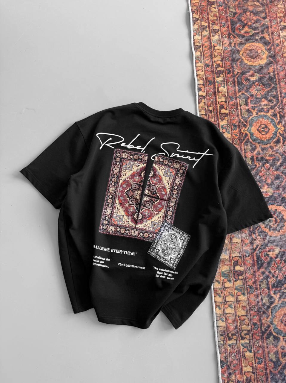 Rebel Sment Challenge Everything Oversized T-Shirt