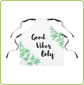 Good Vibes Only Cannabis Chef's Apron