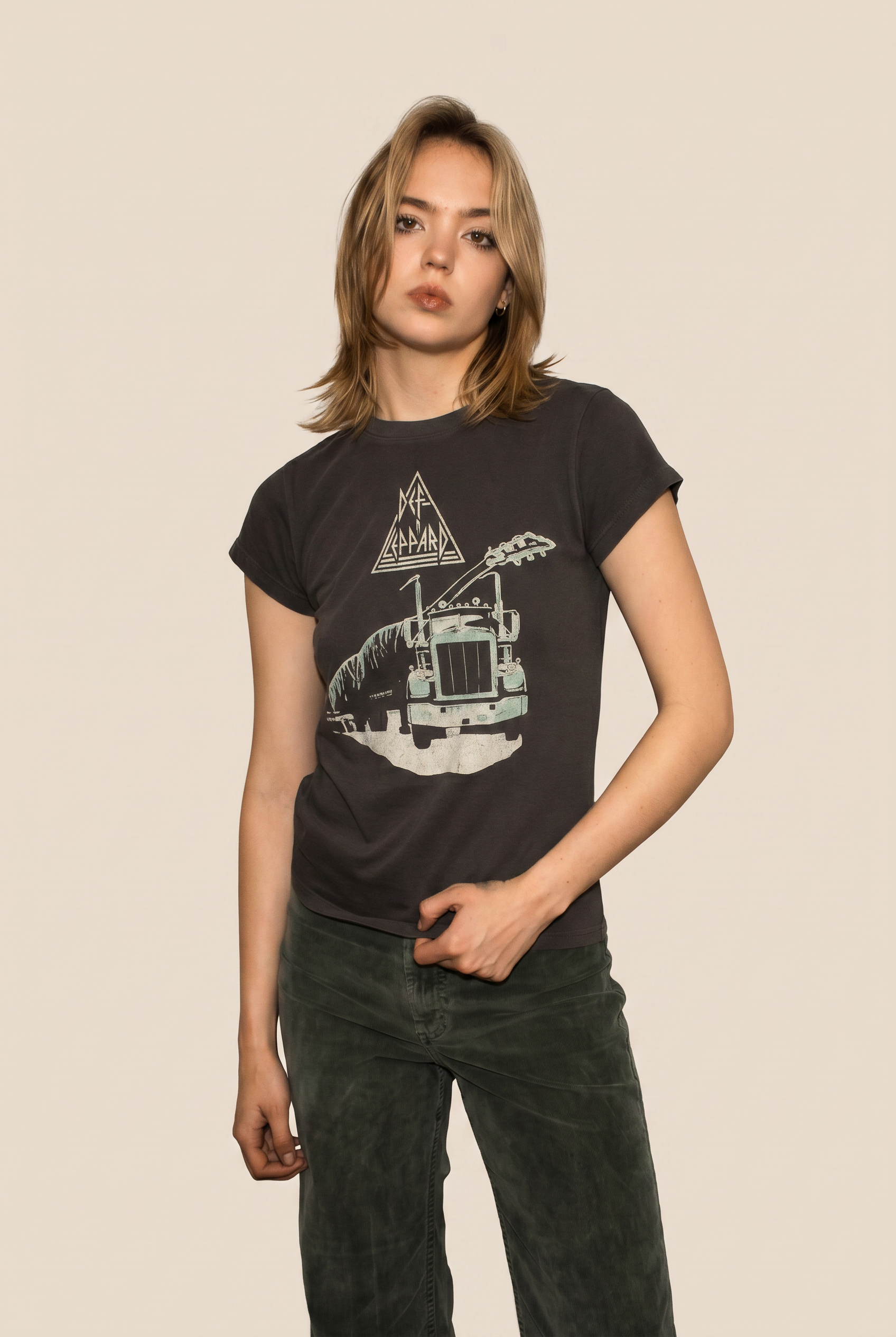 Def Leppard Through the Night Tee