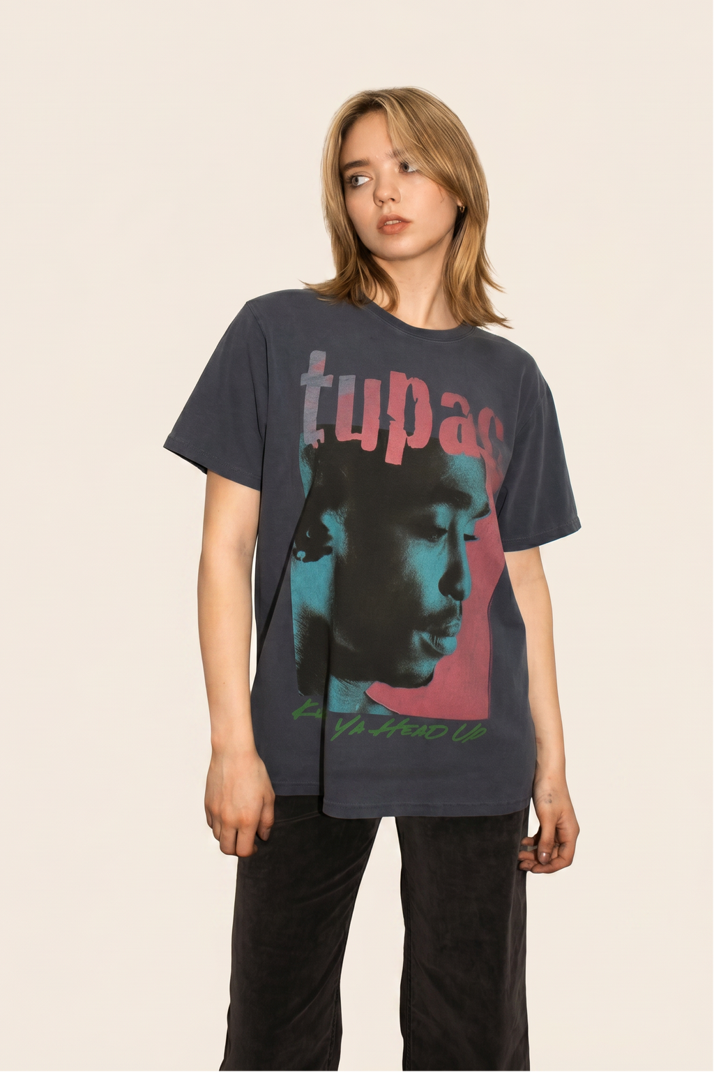 Tupac Keep Your Head Up Tee