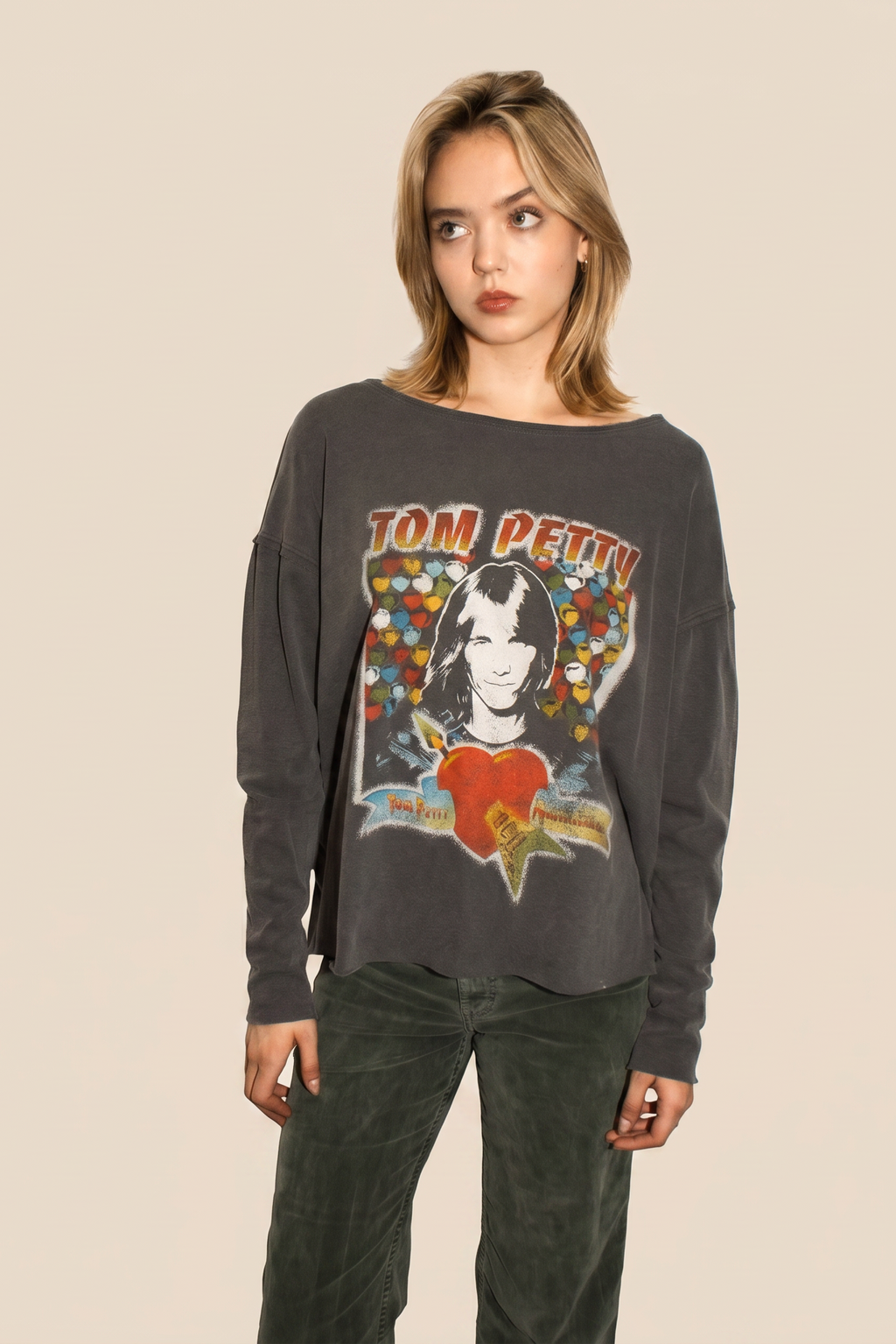 Tom Petty Long Sleeve Top
