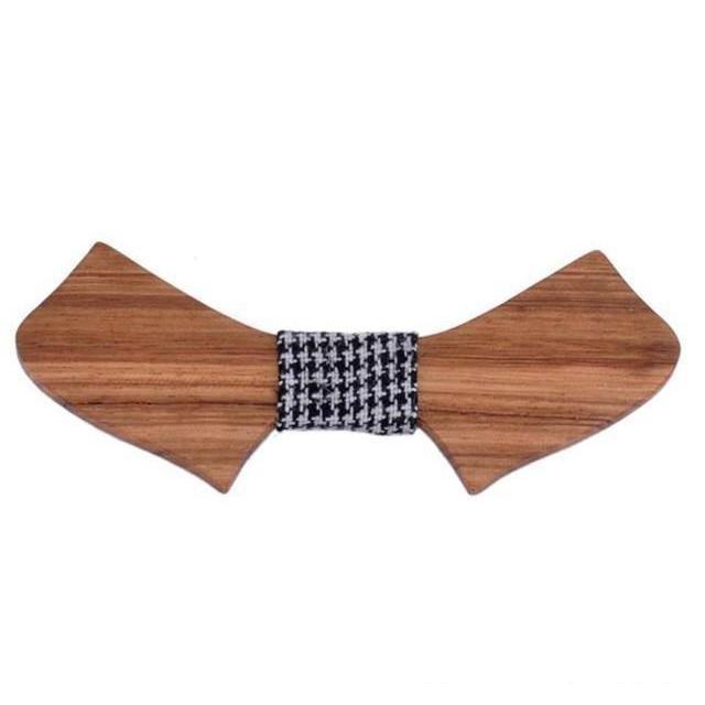 Retro Collection Wooden Bow Ties - 3 Colors & Styles