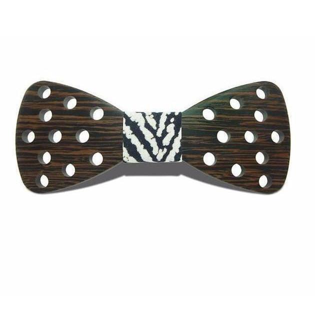 Reverse Polka Collection Wooden Bow Ties - 20 Colors & Styles