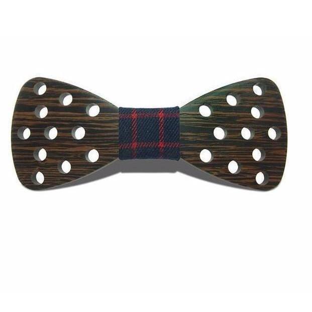 Reverse Polka Collection Wooden Bow Ties - 20 Colors & Styles
