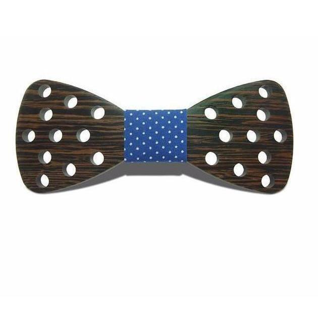 Reverse Polka Collection Wooden Bow Ties - 20 Colors & Styles