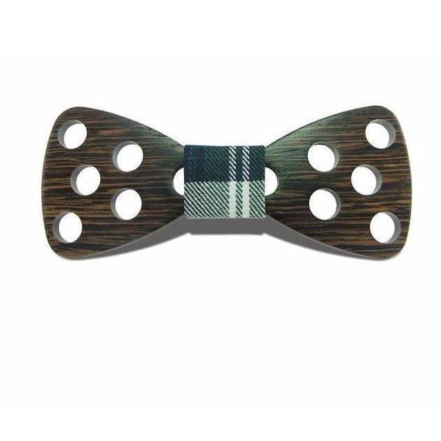 Reverse Polka Collection Wooden Bow Ties - 20 Colors & Styles