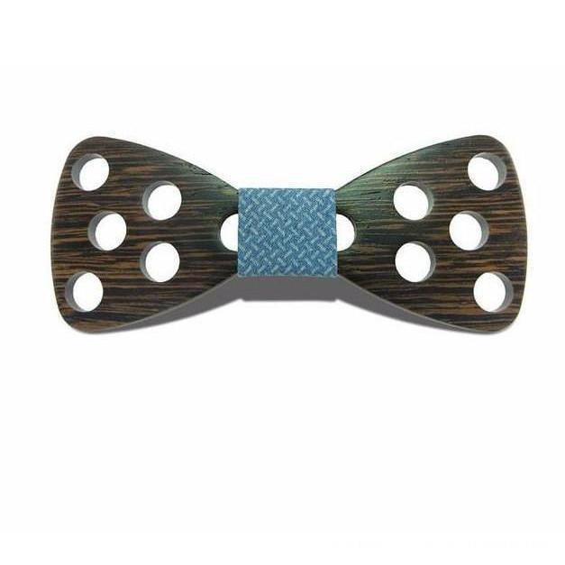 Reverse Polka Collection Wooden Bow Ties - 20 Colors & Styles