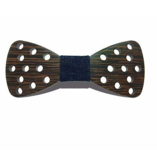 Reverse Polka Collection Wooden Bow Ties - 20 Colors & Styles