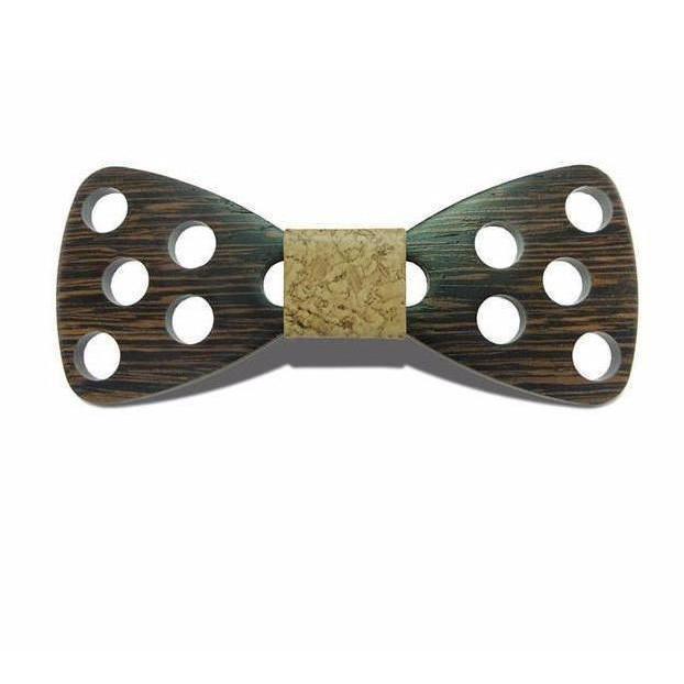 Reverse Polka Collection Wooden Bow Ties - 20 Colors & Styles