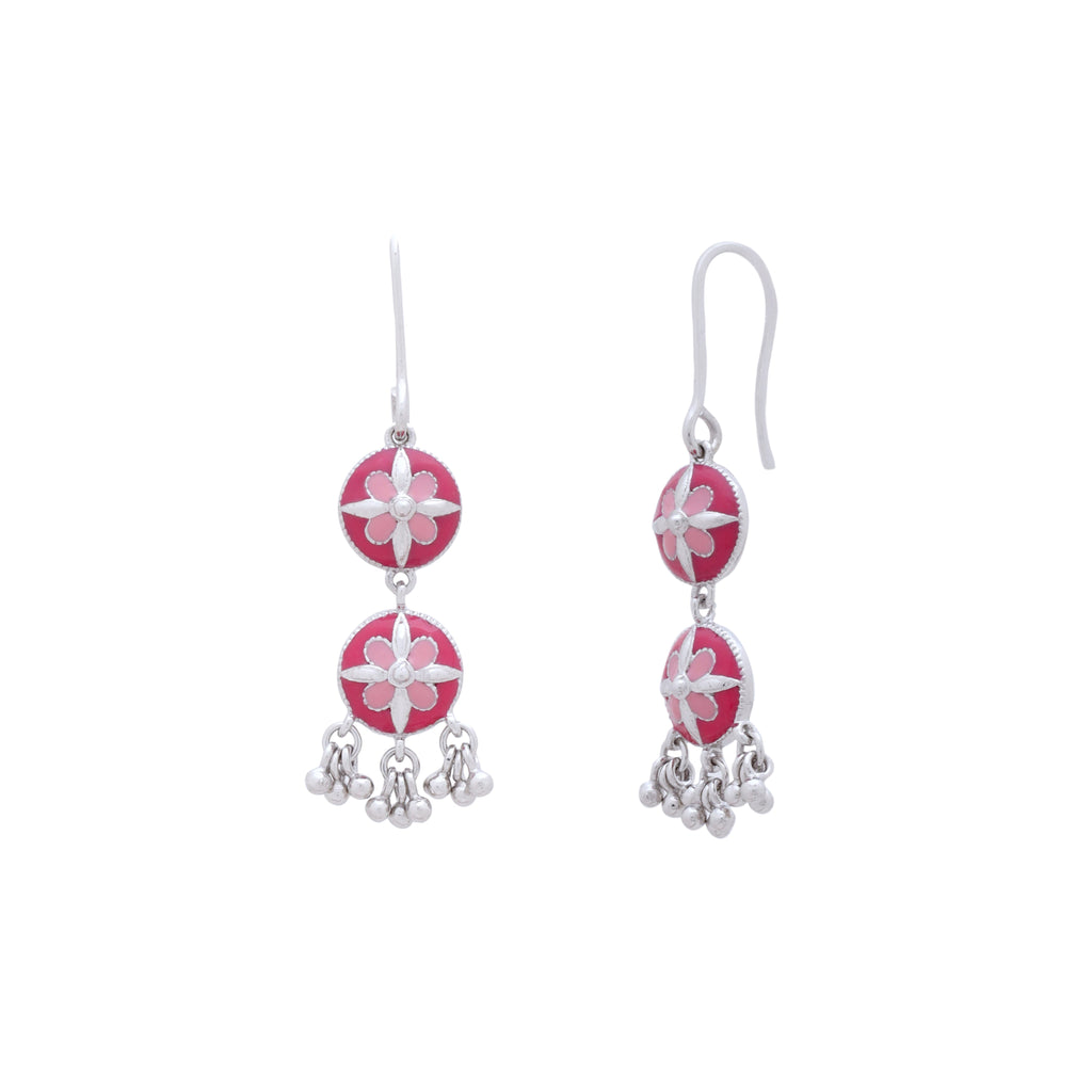 Blushing Blossom Drop Earrings
