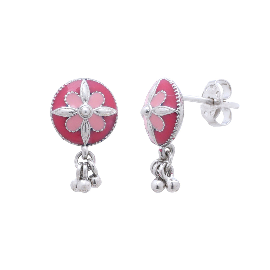 Pink Radiance Necklace and Earrings Set