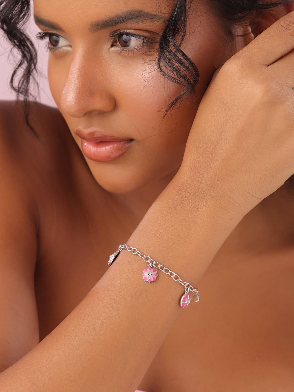 Rose Garden Charm Bracelet