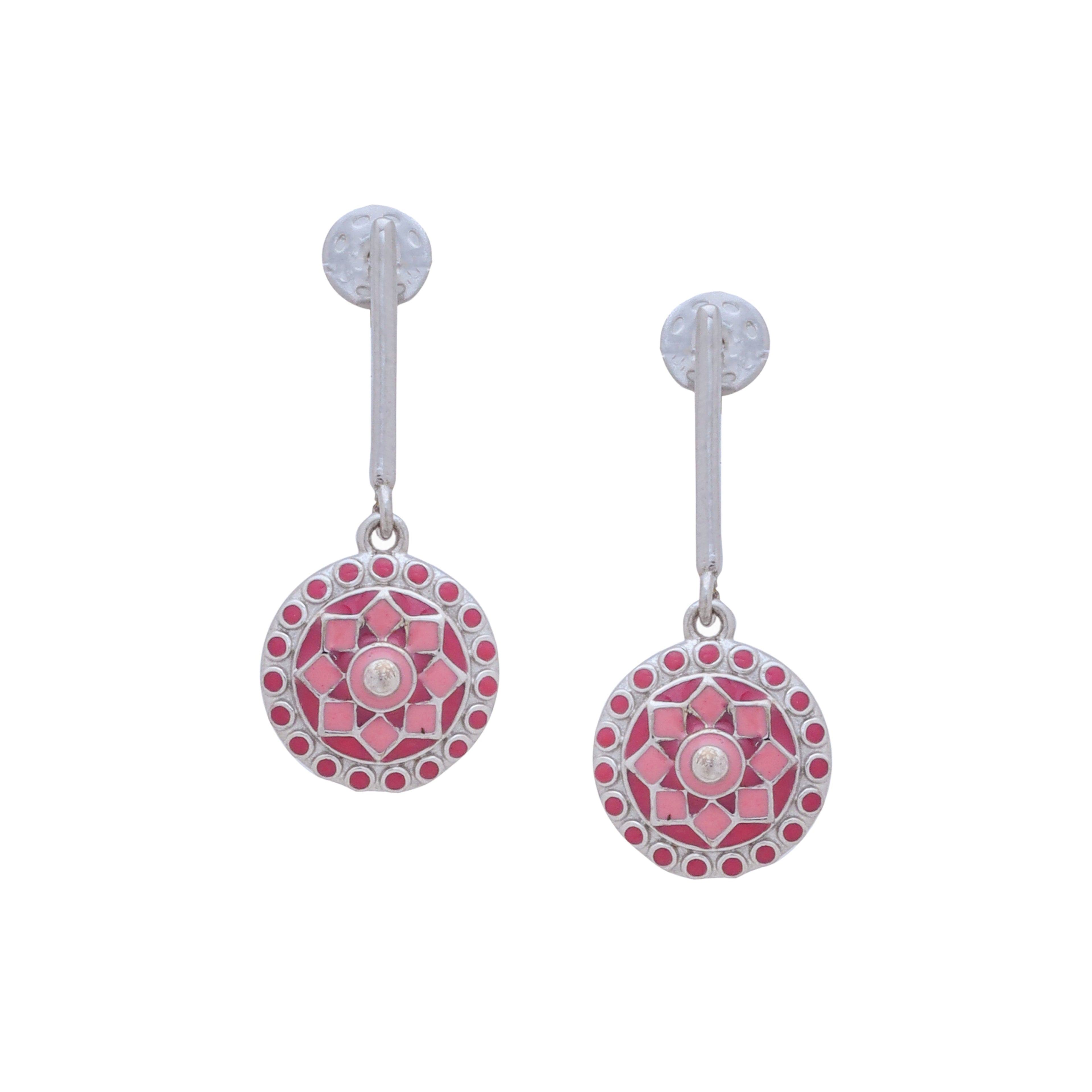 Pink Palace Drop Earrings