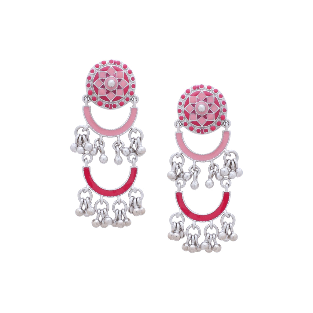 Pink Palace Dangler Earrings