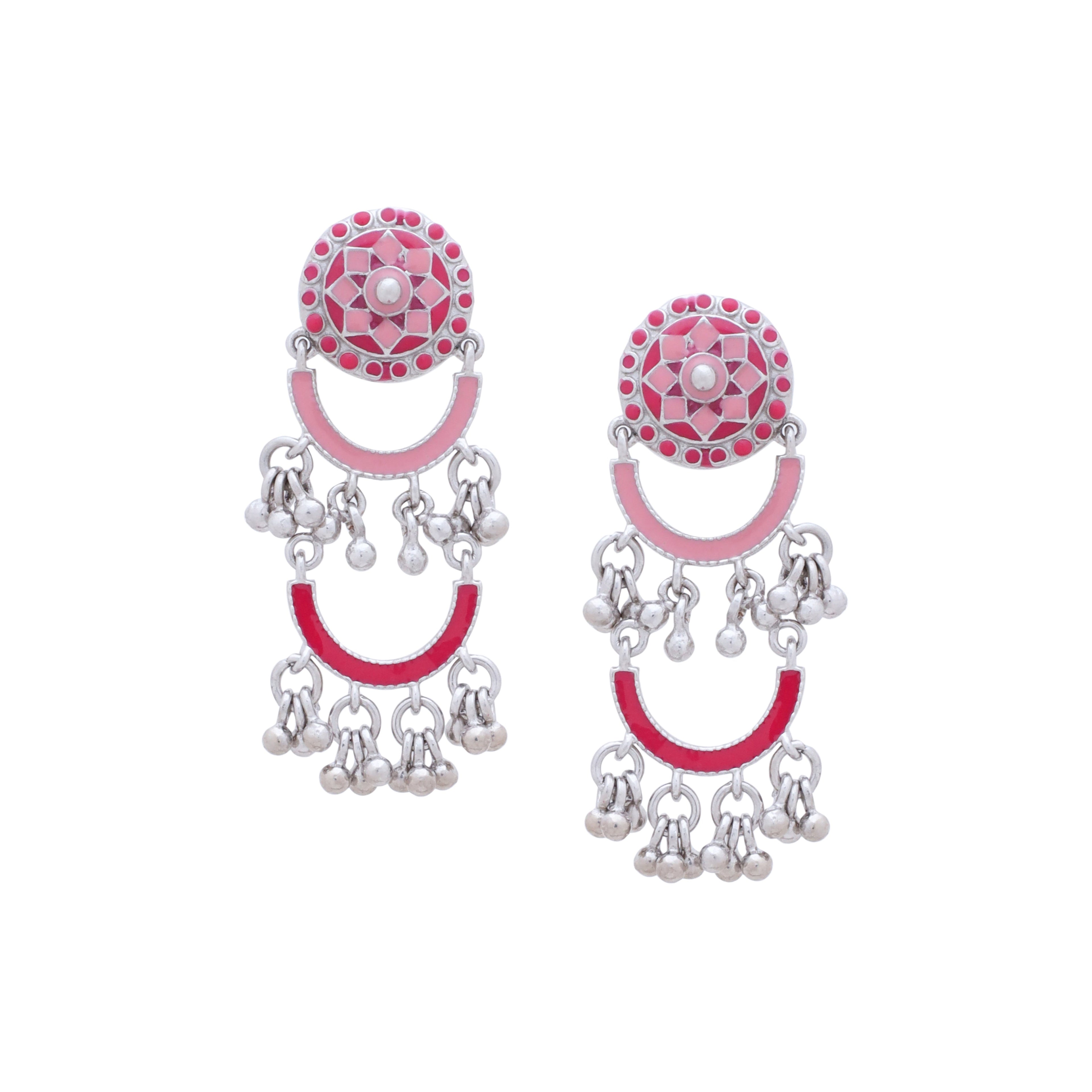 Pink Palace Dangler Earrings