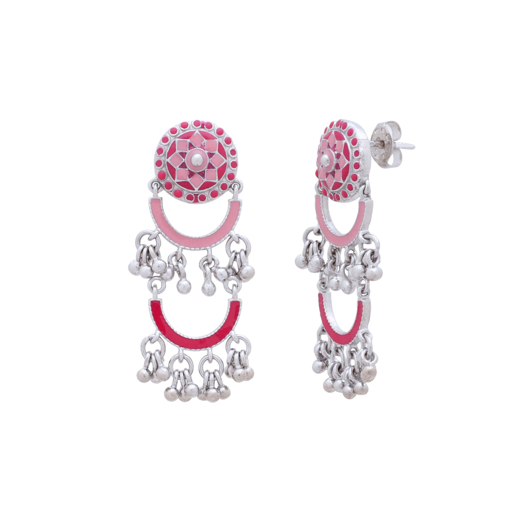 Pink Palace Dangler Earrings
