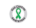 Round Gun Control Awareness Pins