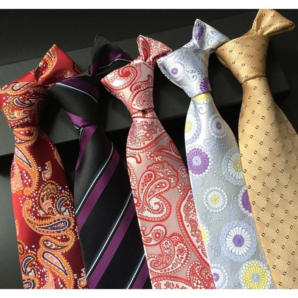 Roy's Signature Collection Wide Neckties - 19 Colors & Styles