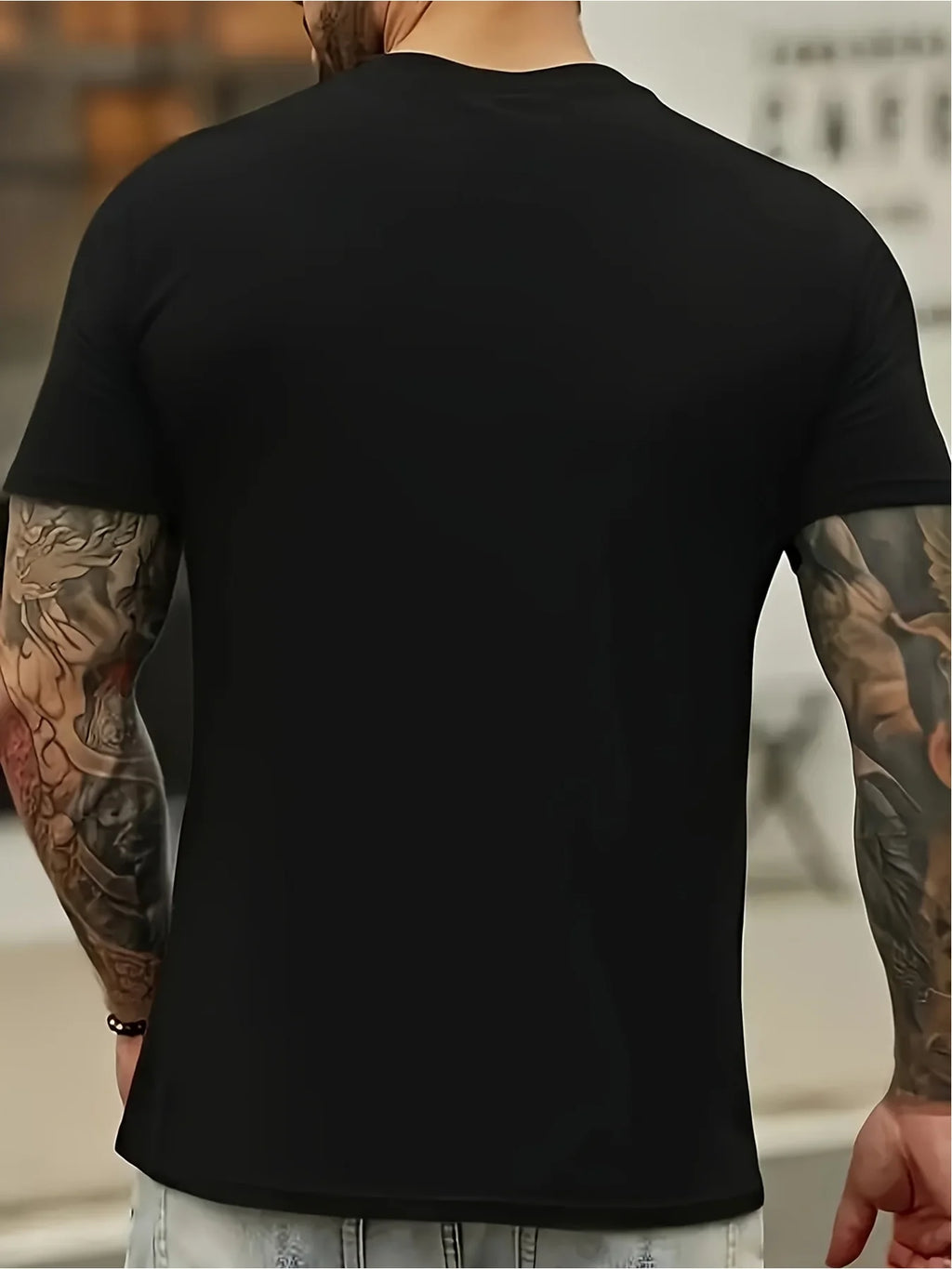 Summer men's 100% pure cotton casual loose plus size London England