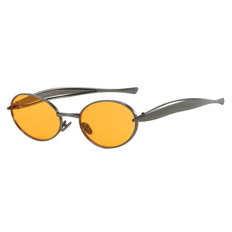 Fearless Gold Oversized Sunglasses