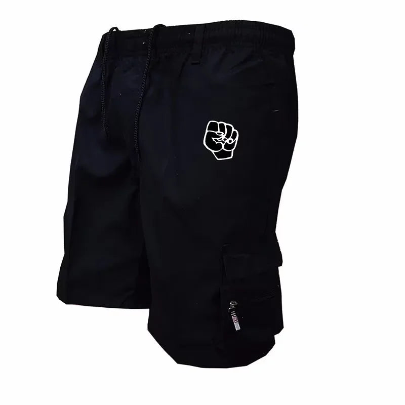 Men's Cargo Shorts Bermuda Cotton Multi-pocket Casual Outdoor Short Pants