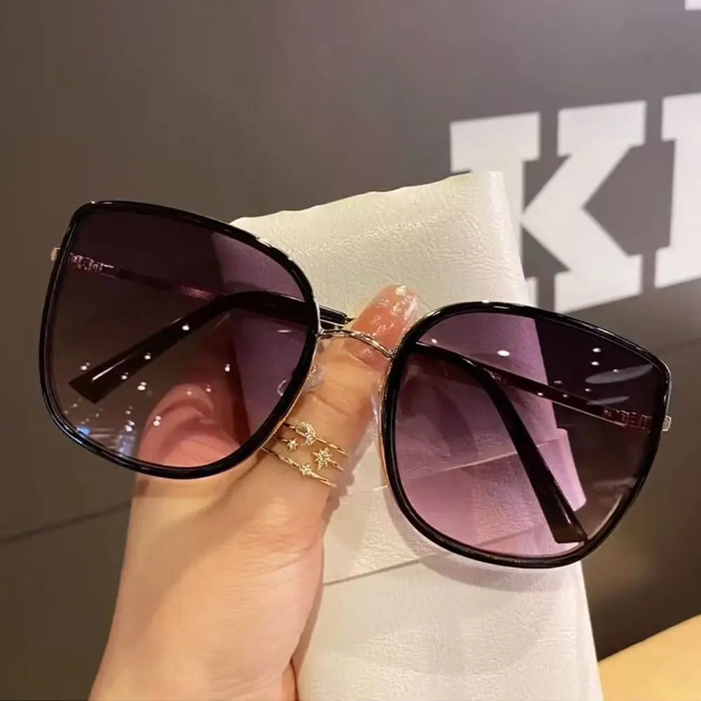Cheetah Sun Glasses Shades Double Bridge Gradient UV400 Eyewear