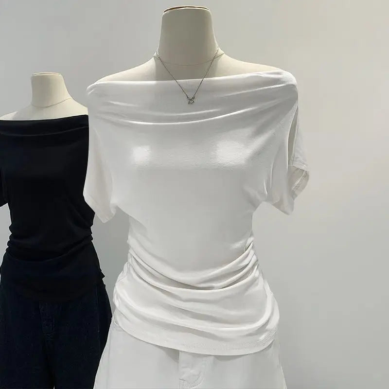 Summer Women's Slim Fit Multi Style Casual Fashion Short Sleeved