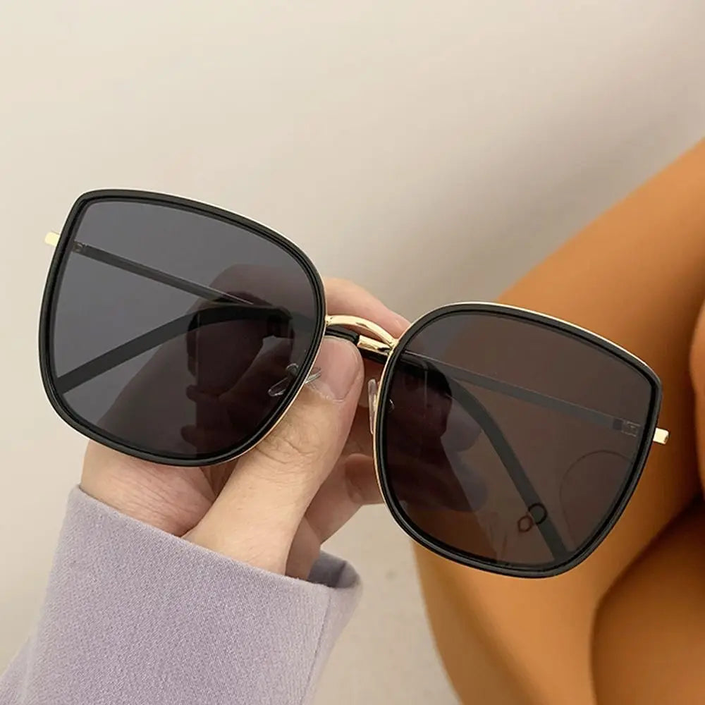 Cheetah Sun Glasses Shades Double Bridge Gradient UV400 Eyewear