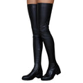 2024 Winter Over the Knee Women Boots European Platform Zipper Ladies