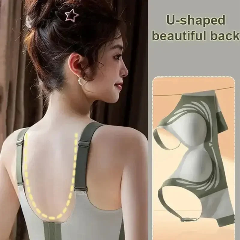 Wireless Push Up Support Bra for Women