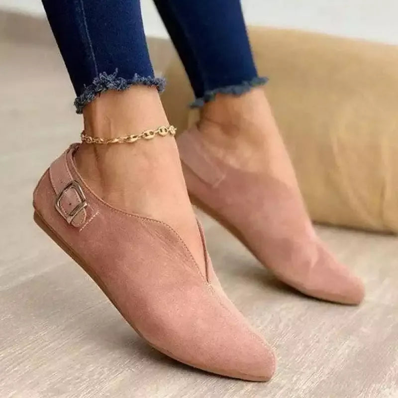 Women's Ballet Flats Outdoor Casual Pointe Wear Elegant Casual Pink