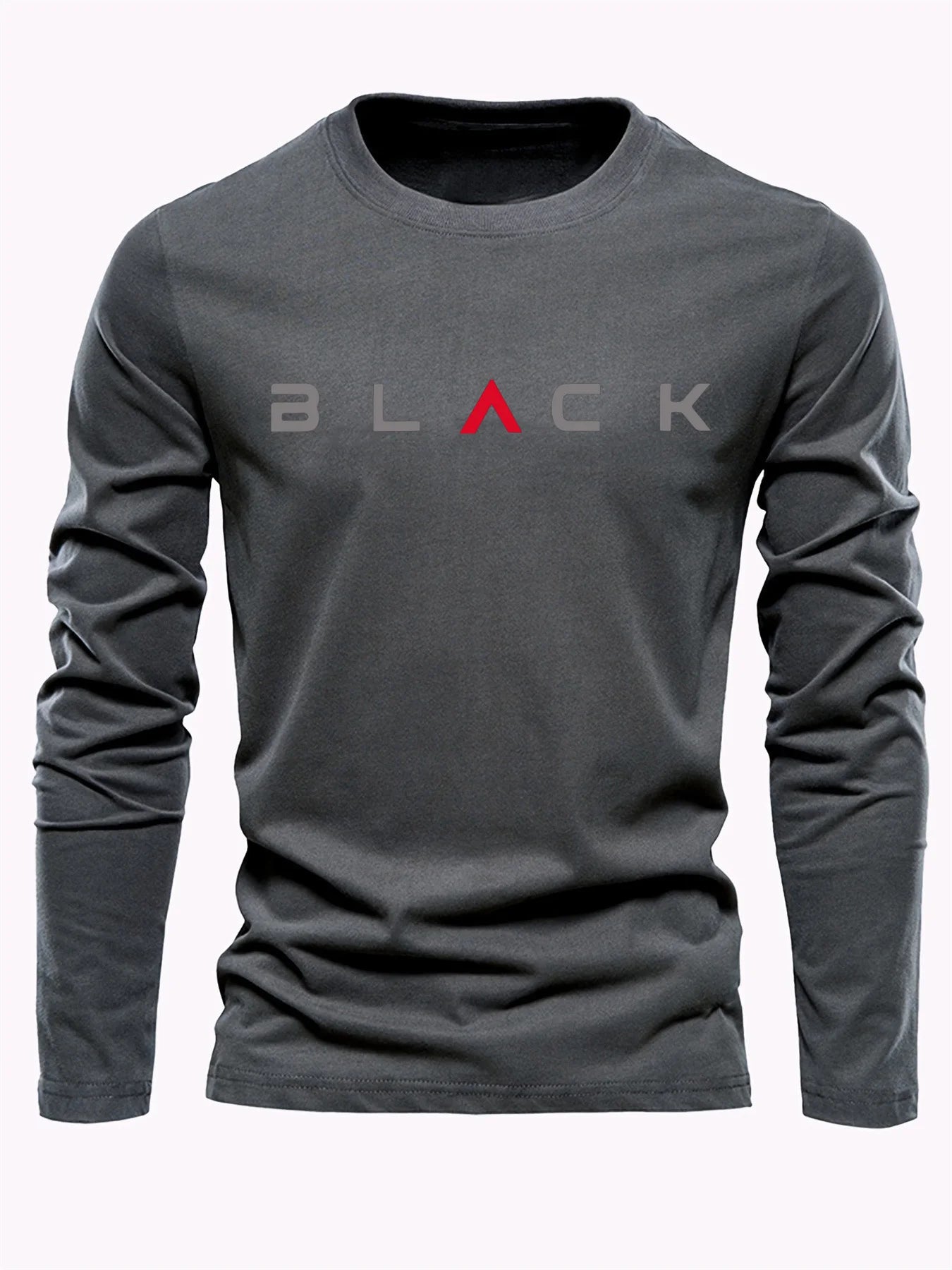 Men's 100% pure cotton loose fit plus size comfortable casual sports