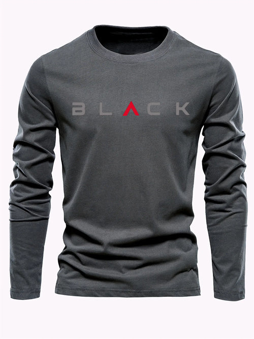 Men's 100% pure cotton loose fit plus size comfortable casual sports