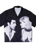 Me And You Button Down Shirt Summer Hot Sale Loose Plus Size Fit