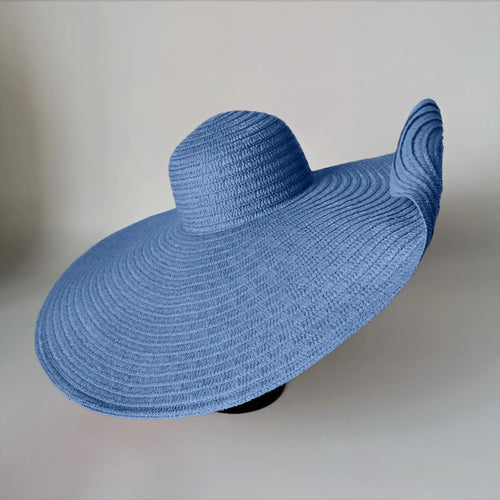 Oversized Beach Straw Hats for Women Floppy Extra Large Sun Visor Hat