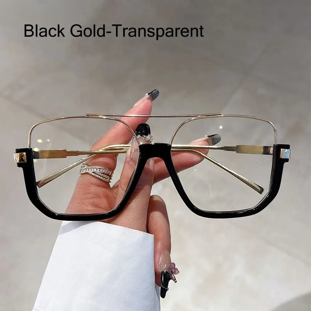 Cheetah Sun Glasses Shades Double Bridge Gradient UV400 Eyewear